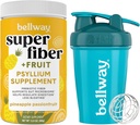 Bellway Super Fiber Powder + Frugt, Ananas Passion Fruit Shaker Flaske Bundle