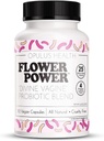 Flower Power 'Divine Vagine' Blend - 30 ct for Balance Urinary Tract Infektion, V Health Support for Women