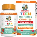 MaryRuth Organics Multivitamin for Teens MEP 124; Teen Multivitamin Multimineral Gummies med vitamin B, C, D og E, Biotin, Zink124; Teen Vitamin MEP 124; Vegan MEP 124; Sugar Free MEP 124; Gluten Free MEP 124; 60 Tælling