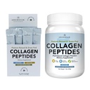AMANDEAN Collagen Peptides Bundle. 1kg & Stick Packs. Grass-Fed, Enzymatically Hydrolyzed, Type 1 & 3. Protein with 18 Amino Acids for Healthy Skin, Hair, Nails. Easy to Mix, Unflavored, Non-GMO