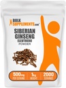 Bulkadditions.com Eleuthero Powder - Sibirisk Ginseng Powder, Eleutherococcus senticosus, Ginseng Herbal Supplement - Gluten Free, 500mg per servering, 1kg (2,2 lbs) (Pack of 1)