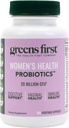 Green First Women 's Health Probiotika - Probiotisk for pH Balance - 20 Millioner CFU - Støtte til fordøjelse, immunforsvar og vaginal sundhed non-GMO / gluten- fri / Dairy- fri / soy- fri (30 vegetabilske kapsler)