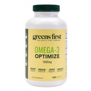 Greens First Omega-3 Optimize Daily Supplement - Ultra-Pure, Potent Marine Oil - for hjerte, hjerne & fælles sundhed - High EPA / DHA - immunforsvar - 850mg (120 Softgels)