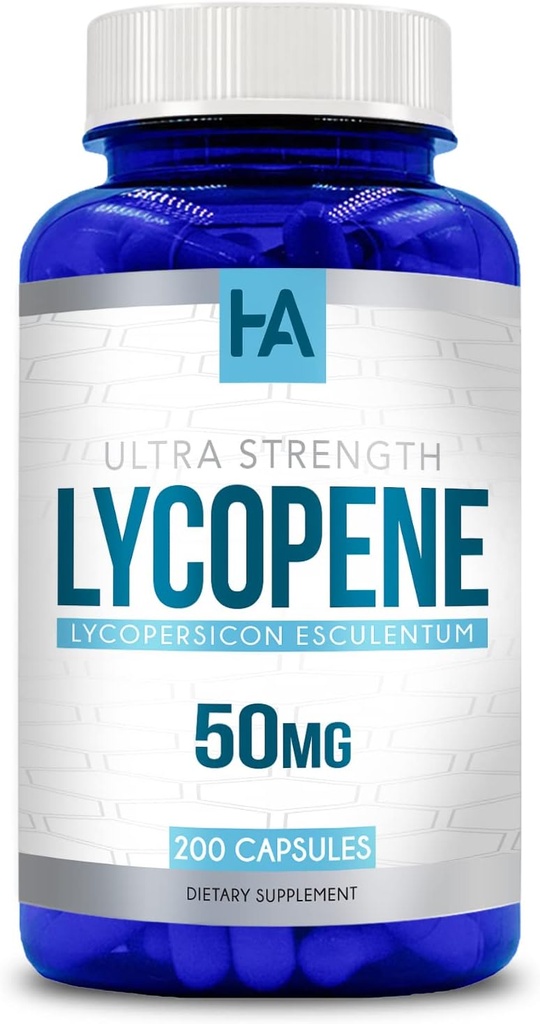 Naturligt Derived Lycopene Supplement Note 124; Tomatbaseret Lycopene 50mg Antioxidant og Carotenoid Supplement for hjerte og prostata Support