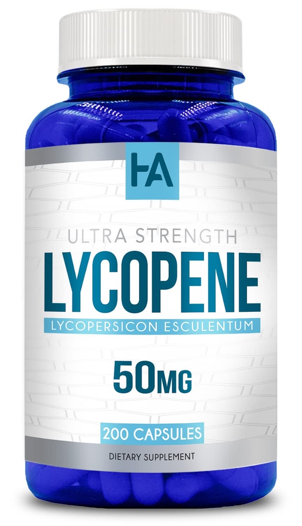 Naturligt Derived Lycopene Supplement Note 124; Tomatbaseret Lycopene 50mg Antioxidant og Carotenoid Supplement for hjerte og prostata Support