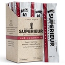 Superieur Electrolyte Powder Packets - Vegan Electrolyte Hydration Powder w / Sea Minerals - Keto Friendly, Non- GMO, Zero Sugar Electrolyte Supplement - Sund Sports Drink - Hindbær (14 Packets)