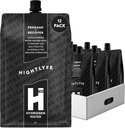 HTWO Nightlyfe Recovery, 16.9oz Premium Hydrogen Infunderet vand med elektrolyter, Vitaminer, og mineraler, 12- Pack, Funktionel Hydration Pakker til Inddrivelse & Mental Klarhed, Sukker fri