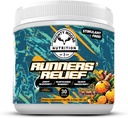 Løbere 'Relief - Joint Support & Muscle Recovery Supplement - Glucosamin Chondroitin - Fastende Elektrolyter - Stimulant- Gratis Pre / Post Workout Energy - Tangerine Gurkemeje med 95% Curcuminoider