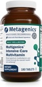 Metagenics Multigenics Intensive Care Multivitamin - Uden jern - Kosttilskud til hverdagen - med Quercetin, Beta- Caroten, Ascorbic Acid & mere - Non-GMO - Gluten- Free - 180 tabletter