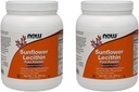 Nu fødevarer nu fødevarer, (2 Pack) Solsikke Lecithin, Pure Powder, 1 LB (454 g)