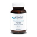 Metabolic Maintenance PS-100 Phosphatidylserine, 100mg - Supplement to Support Normal Memory + Cognition, Promote Restful Sleep (60 Softgels)