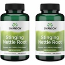 Swanson Stinging Nettle Root (Urtica Dioica) - Herbal Supplement - (100 kapsler, 500mg) (2 Pack)