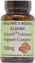 Barlowe 's Herbal Elixirs Telos95 ® Telomere Support Complex 124; Advanced Cellular Health & Longevity Formel 124; 500mg med Astragalus Extract