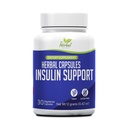 Insulin Support Herbal Kapsler - Natural A1C Management Supplement for Balanced Blood Sugar - 30 Kapsler