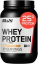 BARE YDEEVNE NETRITION, BPN Whey Protein + Casein Protein Powder Blend, Peanut Butter, 25g Protein per Servering Understøtter Lean Muscle Recovery, 27 Servere, Tredjeparts testet