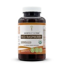 Secrets of the Tribe Red Raspberry USDA Organic Capsules Measures 124; Certified Organic Vegetarian Capsules, Herbal Dietary Supplement Measures 124; Rubus idaeus Tørret Leaf (120 Count)