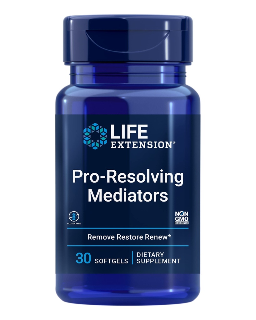 Life Extension Inflammation Management Bundle - Cytokine Undertryk med EGCG 30 Kapsler og Pro- Resolving Mediatorer 30 Softgels