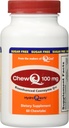 100mg ChewQ Chewable CoQ10 (60 Greve) * udnytter avanceret teknologi til at levere 800% større absorption end standard CoQ10 * Pure CoQ10 supplement på markedet * Vegetarisk Friendly * Gluten Free