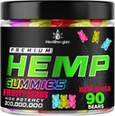 Hamp Gummies Premium Hamp Oil Gummy Bears Ediably-Natural Call, Peace and Relaxation-Promote Sleep, Back- Natural Omega 3 6 9 -High Potence Hemp- Made in USA