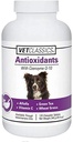 Vet Classics Antioxidanter med Coenzym Q- 10 til hunde, med Alfalfa, Grøn te, C-vitamin, & hvedegræs, 120 tyggetabletter