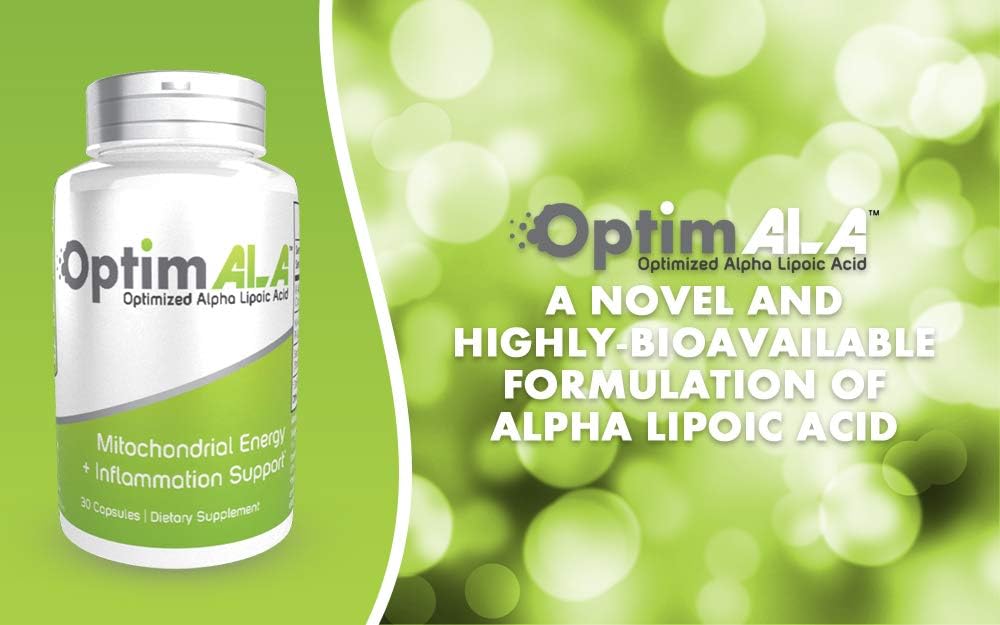 Optimala Kapslerne er 124; Optimerede Alpha Lipoic Acid Kapsler er 124; 30 Tælling