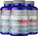 Fosfoetanolamina - Unique Blend of Phosphoethanolamin to Boost Your Immunsystem - Natural Fosfoetalonamina, 26 års researched Formulering - 270 kapsler