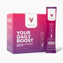 Vertikal nitrogenoxid pulver sticks - supplement til forbedret energi, fokus og daglig wellness - L-arginin, CoQ10, Alpha Lipoic Acid, 30 Single Serving Sticks