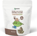 10g Plantbaseret protein Oatmilk Blend • 124; Dark Chocolate Flavor • 124; 100 kalorier • 124; Non- GMO, Certified Organic, Allergen Free • 124; 1lb Bag