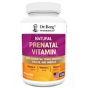 Dr. Berg Naturlige Prenatale Vitaminer for Kvinder (Gravid & Sygeplejerske) - Prenatale Vitaminer med Folate, Vitaminer, Mineraler, Omegas, & 11 Kraftige Superfoods - Kvinder Prenatal Multivitamin - 60 Kapsler