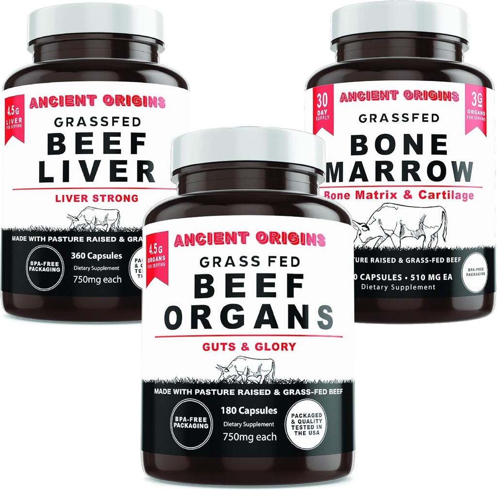 Ancient Origins Starter Pack: Græs Fed Lever, Organs og Marrow