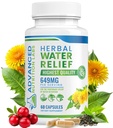 Urtevand Relief Diuretic Vand piller til vandretention, Bloating, Hævede ben, Fødder - Mælkebøtte Extract Supplement - Vand retention Tab - Diuretika for kvinder & mænd - 60 kapsler