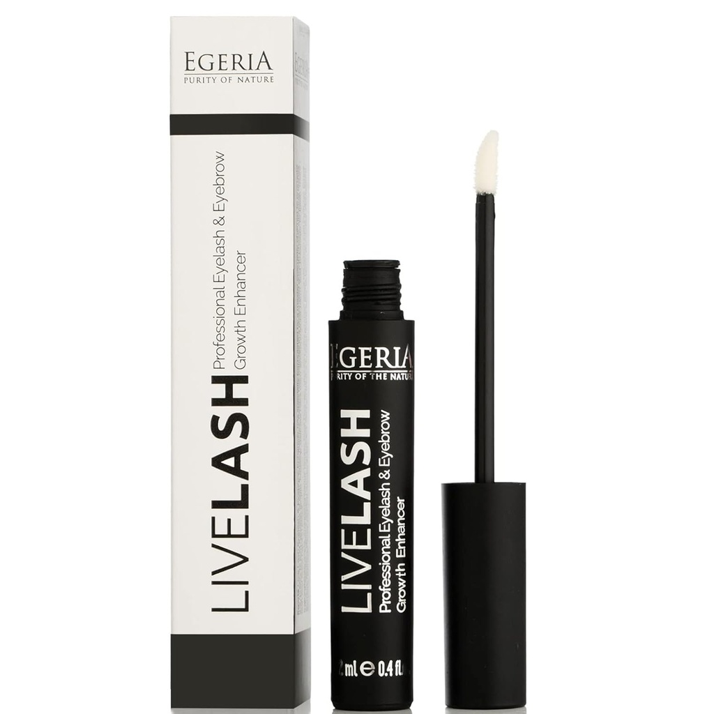 Premium Eyelash Growth Serum og Eyebrow Enhancer by Egeria, Lash boost Serum for Længere, Fuller Thicker Lass & Brows (1 PCS)