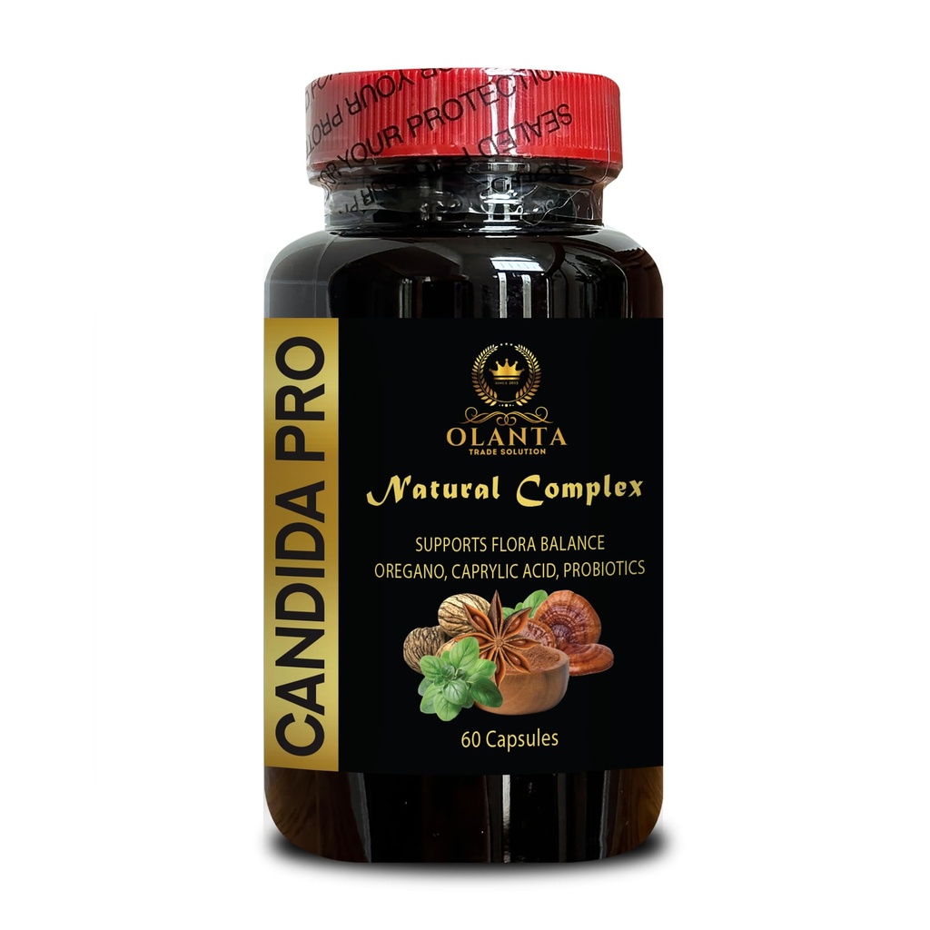 Candida PRO - Black Walnut, Wormwood, probiotika fordøjelsessygdomme, understøtter afgiftning for naturlige Candida Rense - 1 flaske