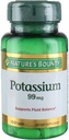 Nature 's Bounty Kalium Gluconate 99mg, 100 Caplets (pakke med 4)