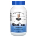 Christopher 's Original Formulas MindTrac Formel, Natural Mood Support & Hukommelse Kosttilskud 100 Caps