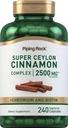 Piping Rock Super Ceylon Cinnamon Complex Capsules Name 124; 2500 mg