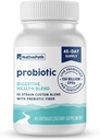NativePath Daily Probiotic, 10- Strain Custom Blend Probiotics Supplement for mænd og kvinder, 82 Millioner CFU - 45 Greve