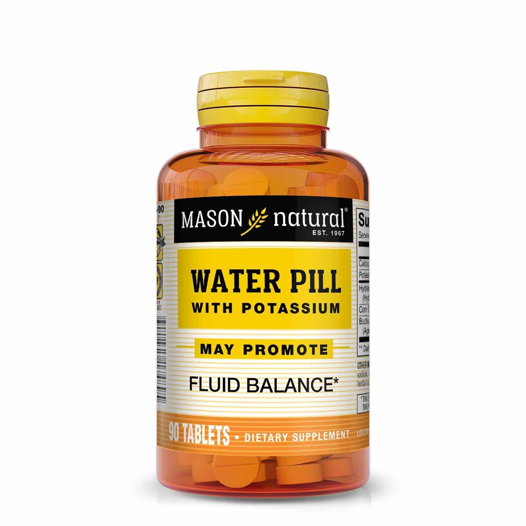 MASON NATURAL Herbal Diuretic Water Pill med kalium