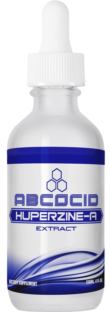Huperzine-A Liquid Supplement 360 mcg per Serving,4 Oz Liquid,240 Servings,Made in USA,Quick Absorption,Quality Potent Ingredients,Third-Party Tested,GMP Certified,Cruelty-Free Products