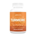 Paleodal - Økologisk gurkemeje - Fuld Spectrum Økologisk gurkemeje med health- Supportive Superfoods - 56 Vegetariske kapsler - Support Joints, Immunitet, hjerne og hjerte sundhed