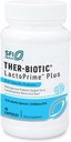 Klaire Labs SFI Health Ther- Biotic LactoPrime Plus - Lactobacillus og Bifidobacterium Probiotika til fordøjelse - Daglig Probiotisk for mænd og kvinder til Carb- sensitive personer (60 kapsler)