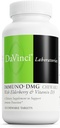 DAVINCI Labs Immuni- DMG Chewable med Elderberry og Vitamin D3 - Kosttilskud til Support Cell og immunforsvar * - med C-vitamin, D3, E, Black Elderberry, DMG og mere - 120 tyggetabletter
