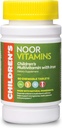 Noor Vitaminer Halal Kids Multivitamin Chewable: Væsentlige Vitaminer til immun, Knogler & Øje Sundhed med jern - Ikke GMO & Gluten Free - Halale Vitaminer 60 Greve (2 måneder Tilgang)