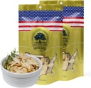 2 poser amerikanske Ginseng Slices fra Wisconsin, DOL amerikanske Wisconsin Ginseng Ginseng Slices Root for te, Energi for mænd sundhed øger immunitet, Gluten Free, Gluten Free, Long Strip 2 poser af 4OZ, 8OZ