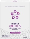 MentaBiotics ® Advance Gut Brain Nutrition Prebiotic, Probiotic og Phytobiotika, Raspberry Hibiscus, 30 Servere
