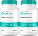 rize laboratorier - Cogni Plus kapsler - Daily Focus Support Formel med en balanceret blend for Clarity, Memory, og Alerness Measures 124; Easy- to- Take Pills for Lifestyle Support (120 Kapsler)
