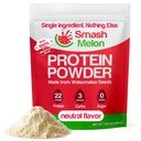 Vandmelon frø Protein Powder Raw - Cold- Pressed, Single-Ingredient Unflavored Protein Powder- Shake eller bage med det