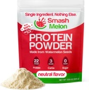 Vandmelon frø Protein Powder Raw - Cold- Pressed, Single-Ingredient Unflavored Protein Powder- Shake eller bage med det