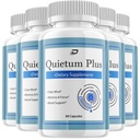 Quietum Plus Brain Supplement Capsules – All-Natural Maximum Strength Formula for Enhanced Memory and Focus Pills, QuietumPlus Support and Reviews (5 Pack – 300 Capsules)