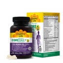 Country Life CORE Daily-1 for kvinder 50 + Multivitamin - Formuleret til kvinder Over 50, Komplet daglig ernæring med kvinders sundhed Blend, koenzymerede B-vitaminer, probiotika, og fordøjelsesenzymer